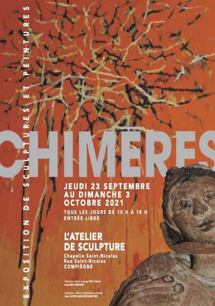 affiche de l'exposition Chimères