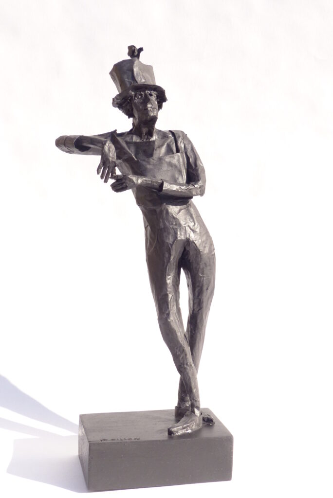 sculpture du Mime MArceau