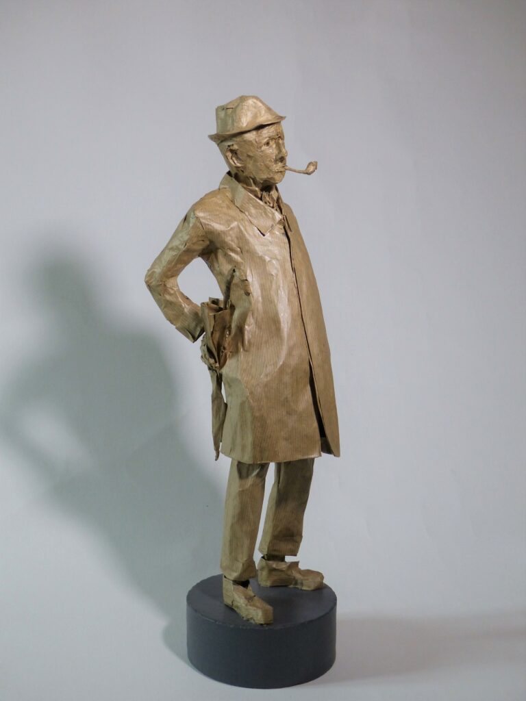 sculpture de monsieur hulot