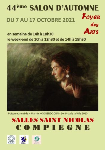 affiche du 44ème salon d'automne 2021