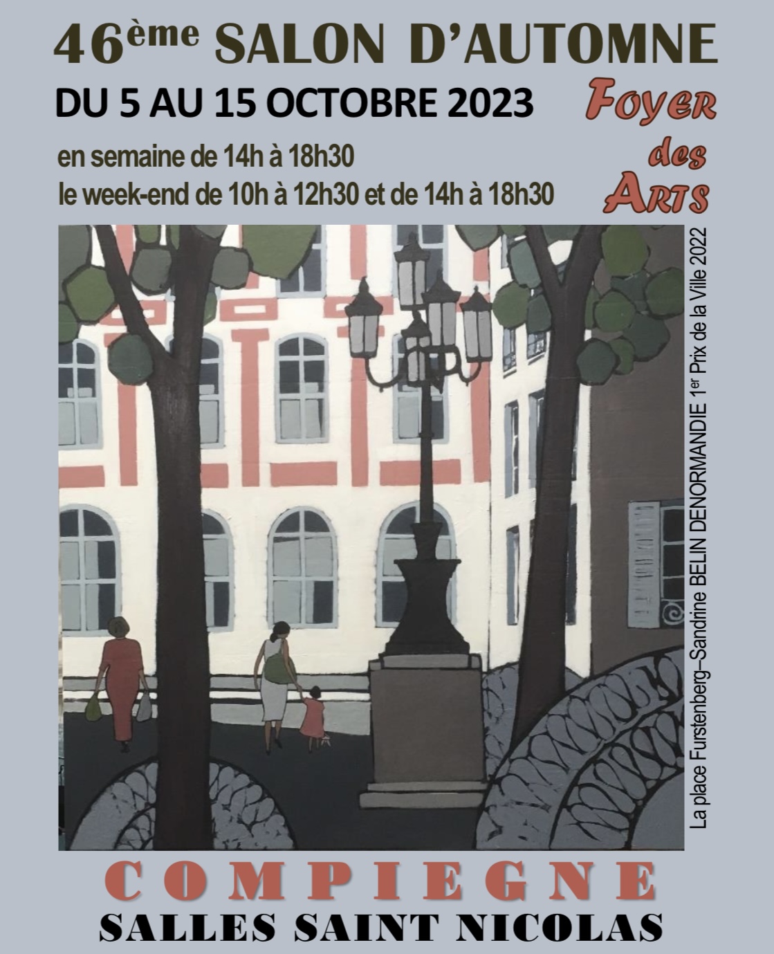 affiche du salon d'automne 2023